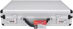 RoadPro SPC-931R 17.5" x 4" x 13" Silver Aluminum Briefcase,Medium - Image 3